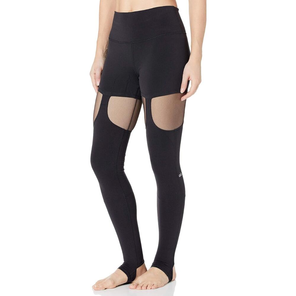 Alo Yoga High-Waist Ignite Leggings Womens Black Athletic XS